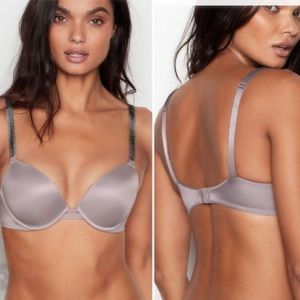 Victoria’s Secret silver shine strap very sexy bra